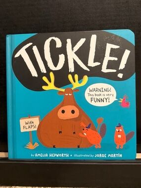 Children’s Tickle Interactive Sound Board Book with Flaps